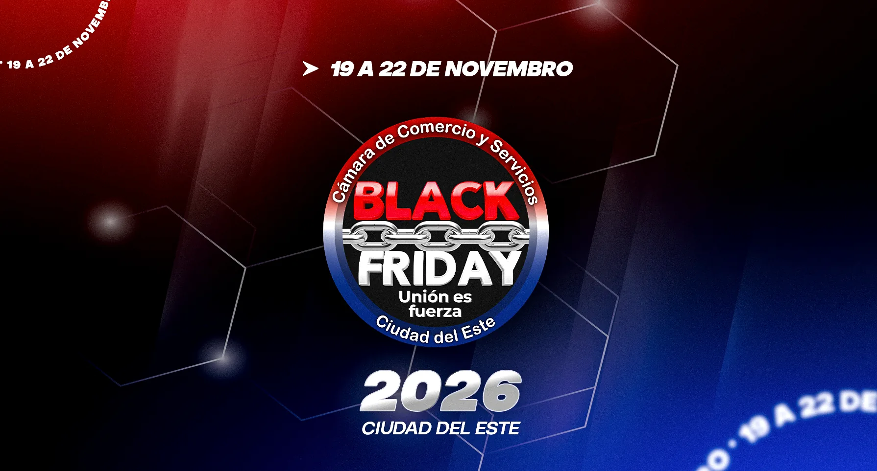 Black Friday Ciudad del Este 2026 – 19 a 22 de novembro